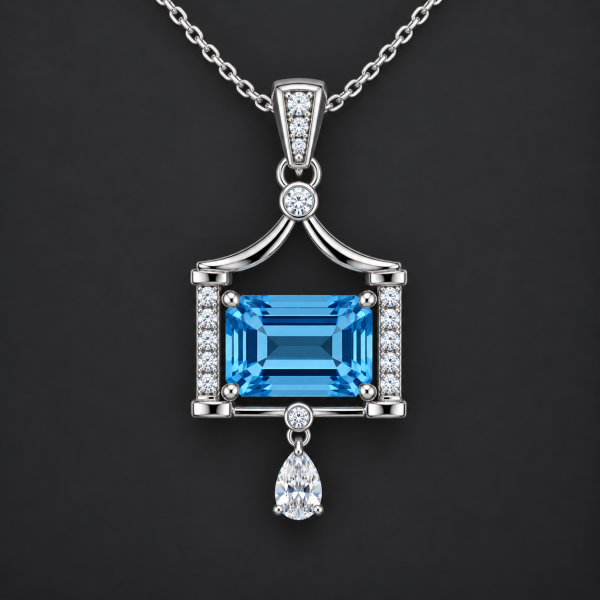 女墜→有色.半寶.翡翠 
